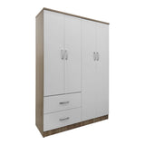Dulap Lego cu 4 usi si 2 sertare, 121x42x181 cm - Dulap Lego cu 4 usi si 2 sertare, 121x42x181 cm - 383-000060