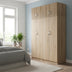 Dulap Athos I cu 4 usi si loft, 160x42x240 cm - 383-000267