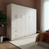Dulap Athos cu 6 usi, 180x42x180 cm - Dulap Athos cu 6 usi, 180x42x180 cm