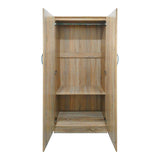 Dulap Athos II cu 6 usi, 240x42x180 cm - Stejar
