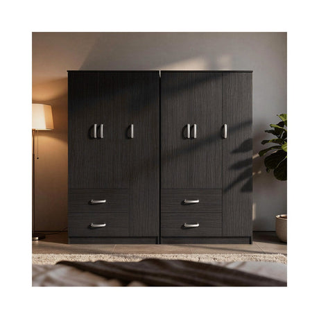 Dulap Athos cu 6 usi, 180x42x180 cm
