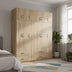 Dulap Athos cu 6 usi si loft, 180x42x240 cm - 383-000264