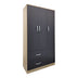 Dulap Athos cu 3 usi si 2 sertare, 90x42x180 cm - 383-000041