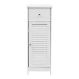 Dulap de baie Chesy, MDF, 32x30x87 cm - Dulap de baie Chesy, MDF, Alb, 32x30x87 cm, imagine produs 4