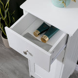 Dulap de baie Chesy, MDF, 32x30x87 cm - Dulap de baie Chesy, MDF, Alb, 32x30x87 cm, imagine produs 5