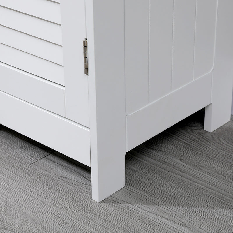 Dulap de baie Chesy, MDF, 32x30x87 cm - Dulap de baie Chesy, MDF, Alb, 32x30x87 cm, imagine produs 8