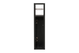 Dulap de Baie Hartie igienica, 15x65x12 cm - Gri