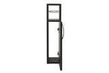 Dulap de Baie Hartie igienica, 15x65x12 cm - Gri