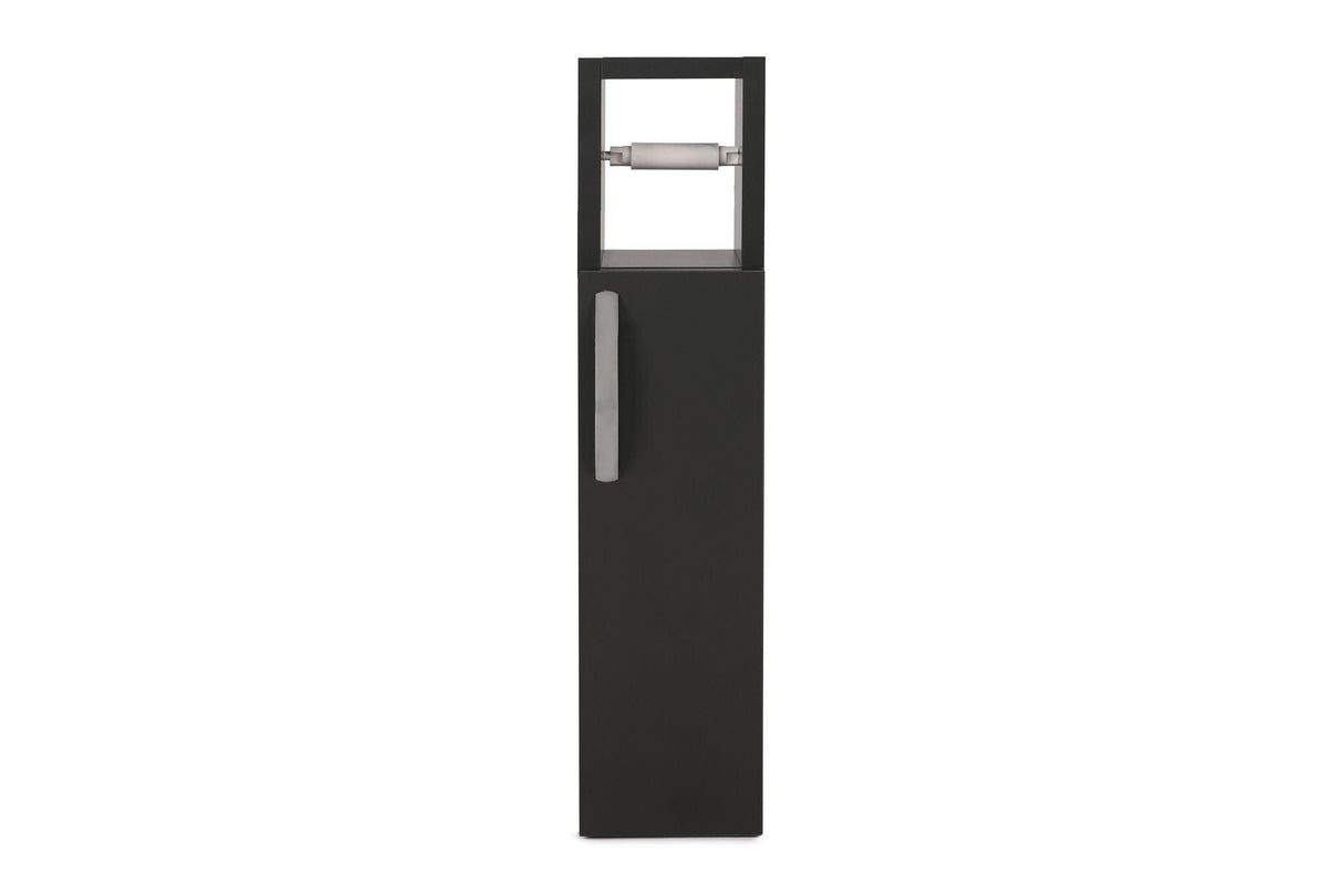 Dulap de Baie Hartie igienica, 15x65x12 cm - Gri