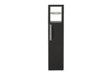 Dulap de Baie Hartie igienica, 15x65x12 cm - Gri