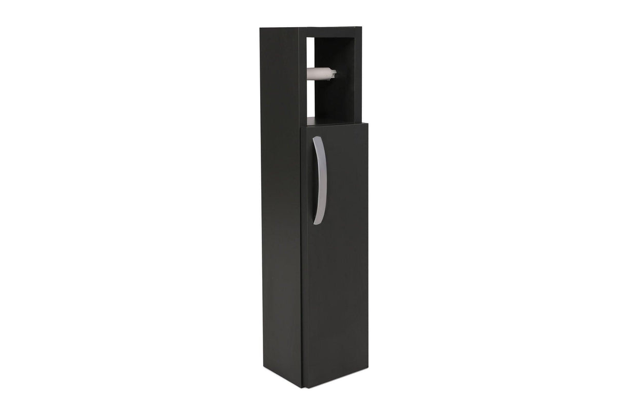 Dulap de Baie Hartie igienica, 15x65x12 cm - Gri
