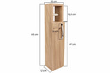 Dulap de Baie Hartie igienica, 15x65x12 cm - Bej