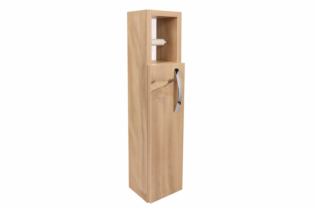 Dulap de Baie Hartie igienica, 15x65x12 cm - Bej