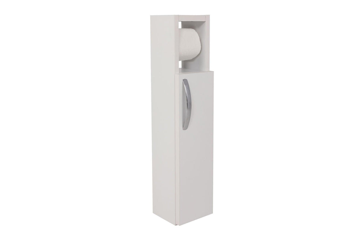 Dulap de Baie Hartie igienica, 15x65x12 cm - Alb