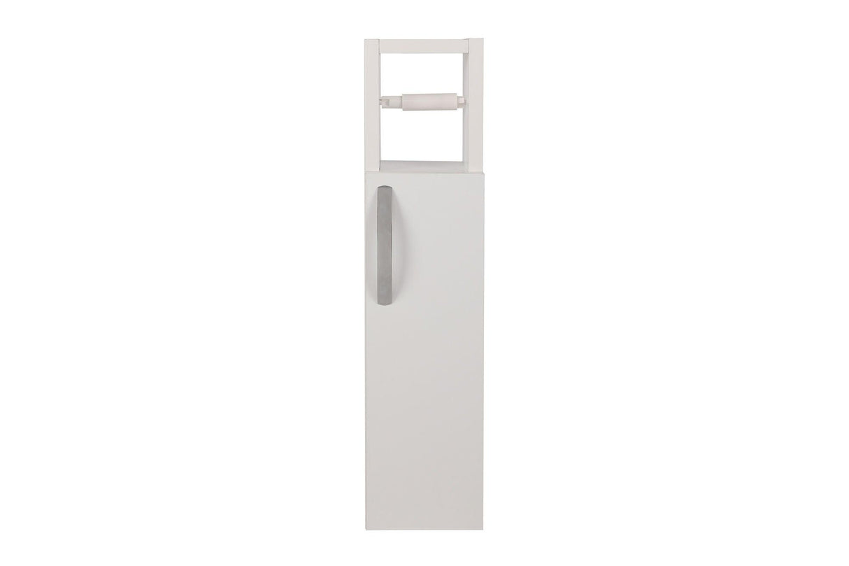 Dulap de Baie Hartie igienica, 15x65x12 cm - Alb