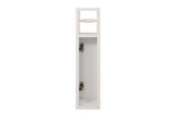 Dulap de Baie Hartie igienica, 15x65x12 cm - Alb