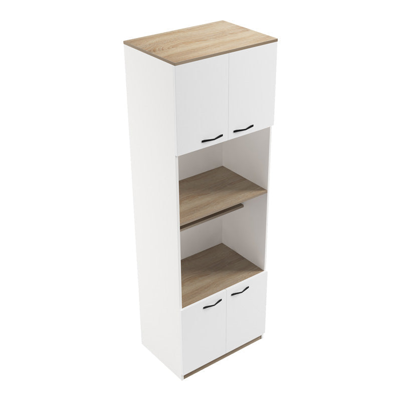 Dulap de bucatarie Rowan, alb, 60x42x182 cm