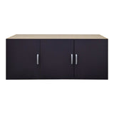 Dulap Alvia cu 3 usi, 150x51x60 cm - Sonoma-Antracit