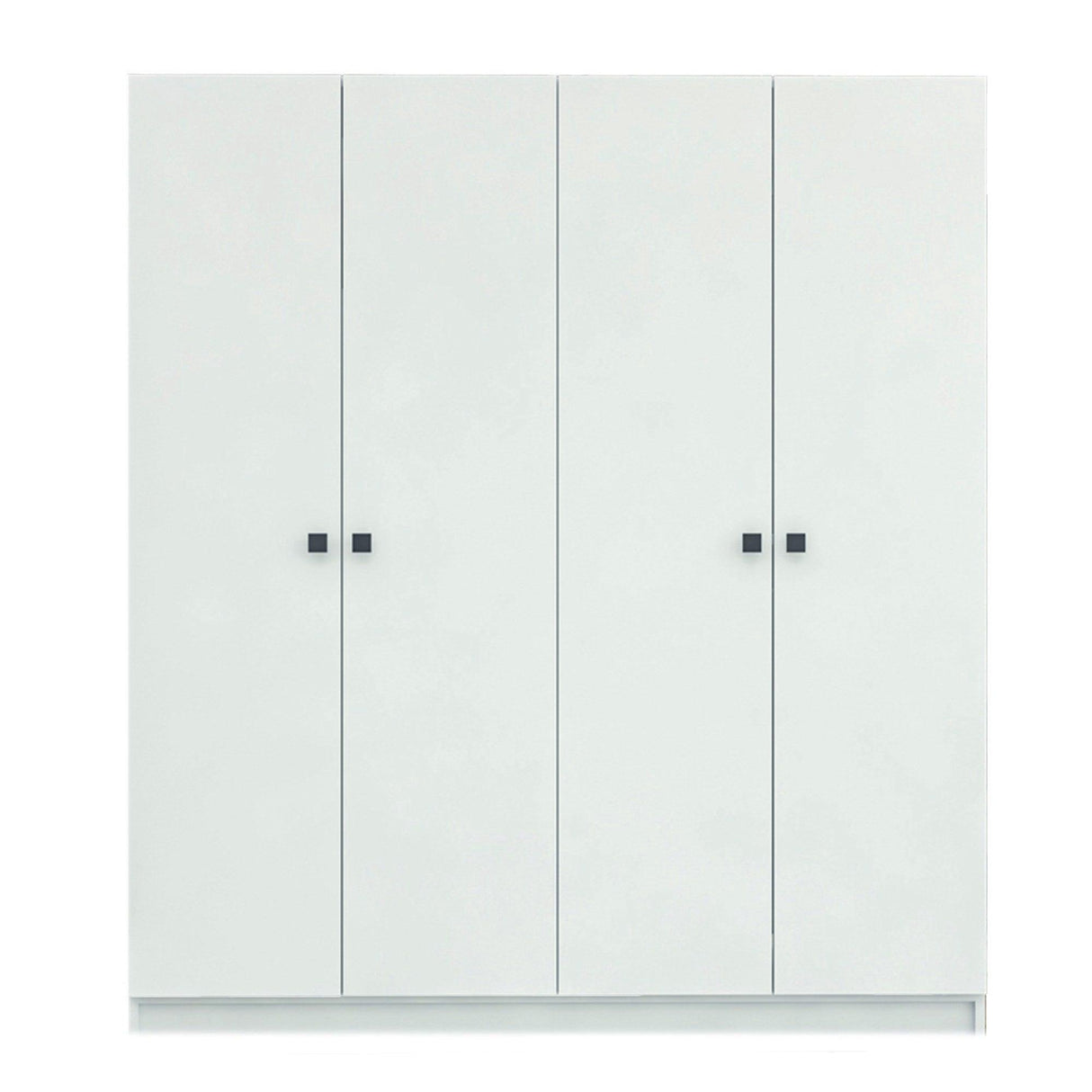 Dulap de Haine cu 6 Usi si 13 Rafturi, Alb, 120x170x41 cm