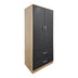 Dulap de haine Double-leaf wardrobe cu 2 drawers Alvia, Diverse culori, 80x52x180 cm - 383-000175