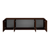 Dulap cu patru uși Royal Loft, Diverse culori, 200x58x53 cm - Wenge