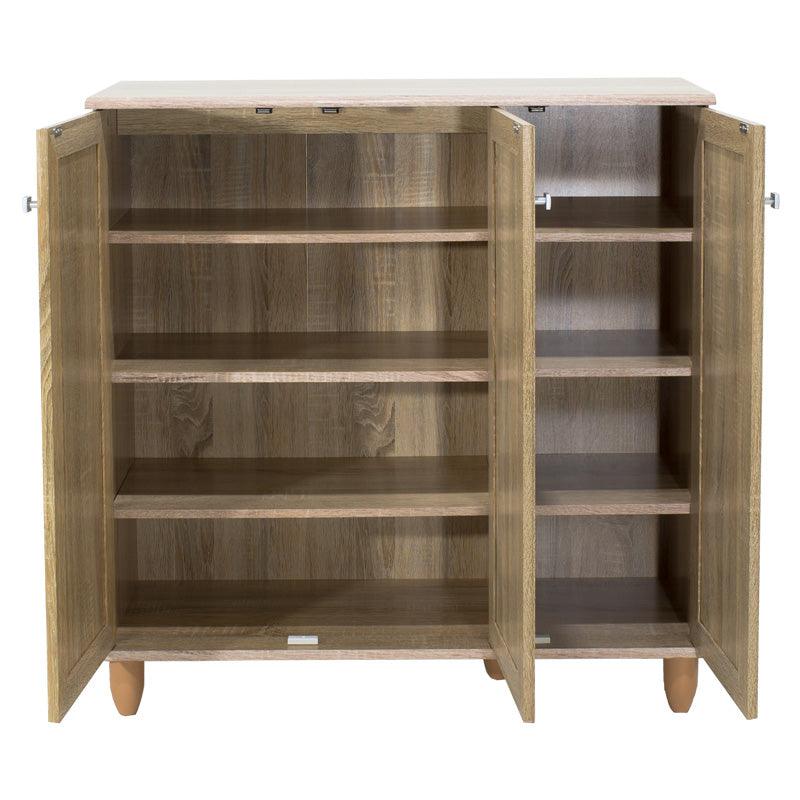 Dulap de pantofi SANTΟ, 16-20 perechi, Diverse culori, 89x34x91 cm - Sonoma