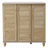 Dulap de pantofi SANTΟ, 16-20 perechi, Diverse culori, 89x34x91 cm - Sonoma