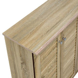 Dulap de pantofi SANTΟ, 16-20 perechi, Diverse culori, 89x34x91 cm - Sonoma