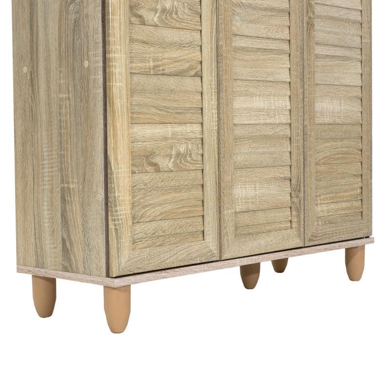 Dulap de pantofi SANTΟ, 16-20 perechi, Diverse culori, 89x34x91 cm - Sonoma