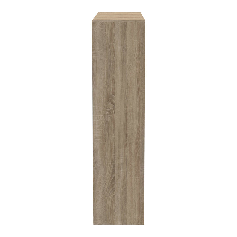 Dulap dormitor cu 2 usi glisante cu oglinda Aparador, Alb - Stejar, 240x60x240 cm - Stejar
