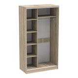Dulap Korredor cu usi glisante si oglinda, 120x60x220 cm - Stejar