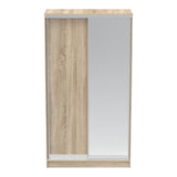 Dulap Korredor cu usi glisante si oglinda, 120x60x220 cm - Stejar