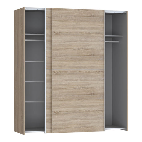 Dulap dormitor Noez, Stejar, 170x61x190 cm
