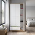 Dulap Haine Adore Base, 3 usi, 1 sertar, Alb, 103 x 198 x 52 cm | SKU: GRD-831-MB-3