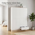 Dulap Haine Adore Base, 4 usi, 2 sertare, Alb, 137 x 198 x 52 cm | SKU: GRD-842-MB-3