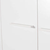 Dulap Haine GRD-862-MB-4 Home Collection® Base, 6 usi, 2 sertare, Alb, 206x224x52 cm