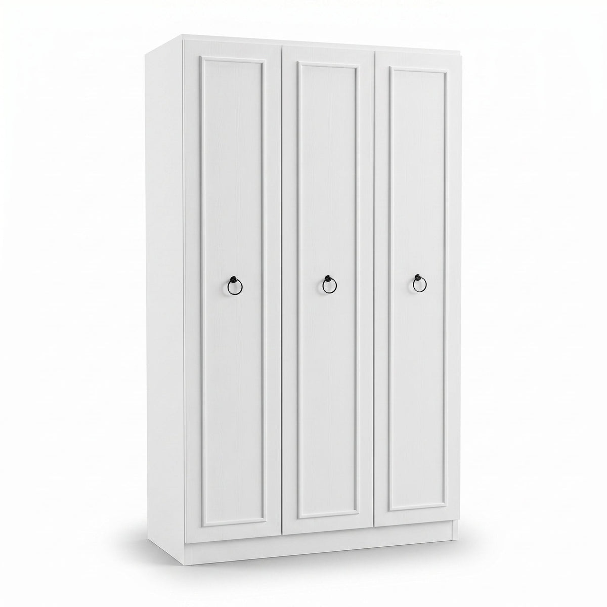 Dulap Haine GRD-1330-BB-2 Home Collection® Hampton, 3 usi, Alb, 103x185x52 cm | SKU: GRD-1330-BB-2