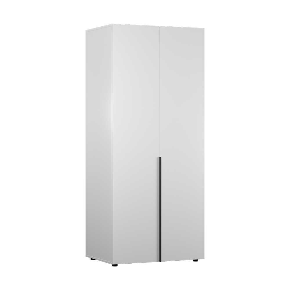 Dulap Haine GRD-1722-DD-2 Home Collection® Oryana cu 2 usi si umeras, Alb - Nuc, 90x210x62 cm - Dulap Haine GRD-1722-DD-2 Home Collection® Oryana cu 2 usi si umeras, Alb - Nuc, 90x210x62 cm | SKU: GRD-1722-DD-2, GRD-1722-OO-2