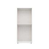 Dulap Haine GRD-1722-DD-2 Home Collection® Oryana cu 2 usi si umeras, Alb - Nuc, 90x210x62 cm - Alb | SKU: GRD-1722-DD-2, GRD-1722-OO-2