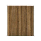 Dulap Haine GRD-1740-DD-3 Home Collection® Oryana cu 4 usi cu rafturi si umerasi, 180x210x62 cm - Nuc | SKU: GRD-1740-DD-3, GRD-1740-OO-3, GRD-1740-FF-3