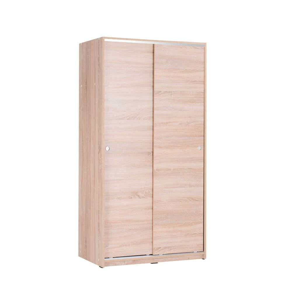 Dulap Haine SWD-402-BB-2 Home Collection® Slide Compact, 2 usi glisante, 94x182x52 cm - Natur | SKU: SWD-402-SS-2