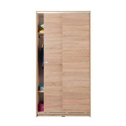 Dulap Haine SWD-402-BB-2 Home Collection® Slide Compact, 2 usi glisante, 94x182x52 cm - Natur | SKU: SWD-402-SS-2