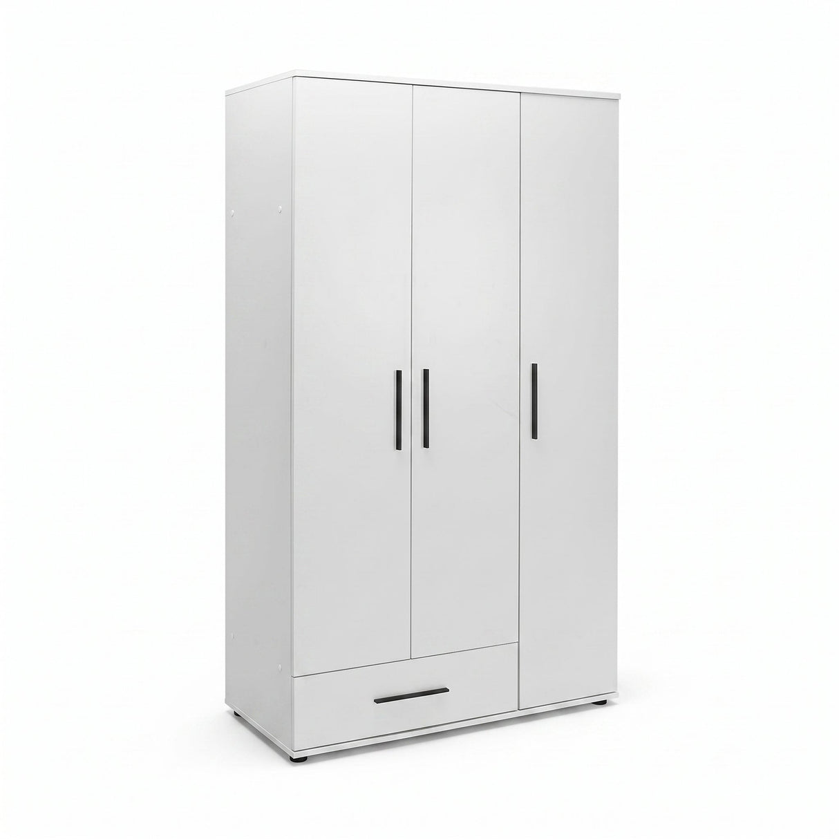 Dulap Haine GRD-631-BB-2 Home Collection® Trendline, 3 usi, 1 sertar, Alb - Stejar, 103x187x52 cm - Alb | SKU: GRD-631-BB-2, GRD-631-FF-2