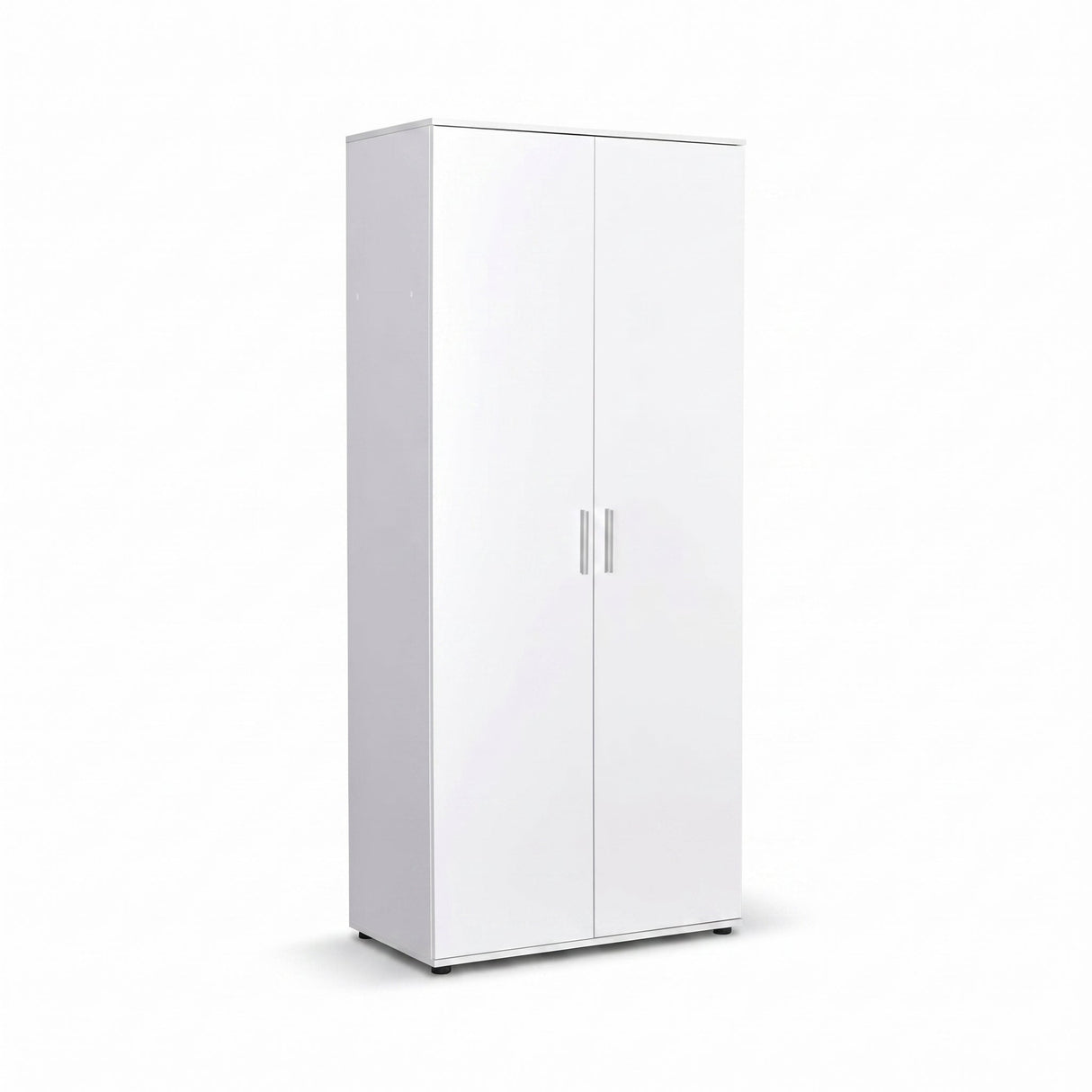 Dulap Haine GRD-320-BB-1 Home Collection® Trendline cu 2 usi si umeras, Alb - Stejar, 80x187x47 cm - Alb | SKU: GRD-320-BB-1, GRD-320-FF-1