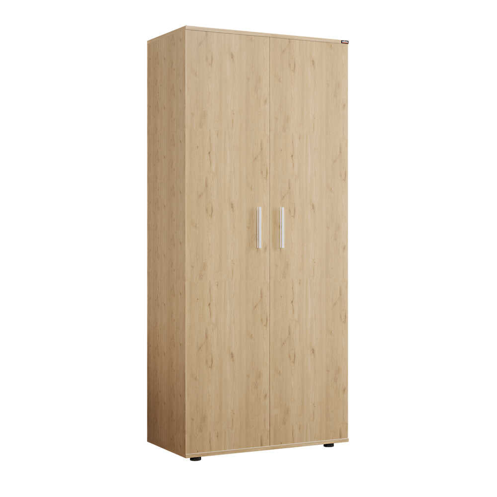 Dulap Haine GRD-320-BB-1 Home Collection® Trendline cu 2 usi si umeras, Alb - Stejar, 80x187x47 cm - Dulap Haine GRD-320-BB-1 Home Collection® Trendline cu 2 usi si umeras, Alb - Stejar, 80x187x47 cm | SKU: GRD-320-FF-1