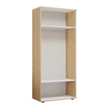 Dulap Haine GRD-320-BB-1 Home Collection® Trendline cu 2 usi si umeras, Alb - Stejar, 80x187x47 cm - Dulap Haine GRD-320-BB-1 Home Collection® Trendline cu 2 usi si umeras, Alb - Stejar, 80x187x47 cm | SKU: GRD-320-FF-1
