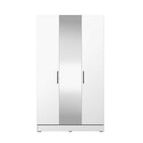Dulap Haine GRA-730-FF-3 Home Collection® Trendline cu 3 usi si oglinda, Alb - Stejar, 120x207x53 cm - Alb | SKU: GRA-730-FF-3, GRA-730-BB-3