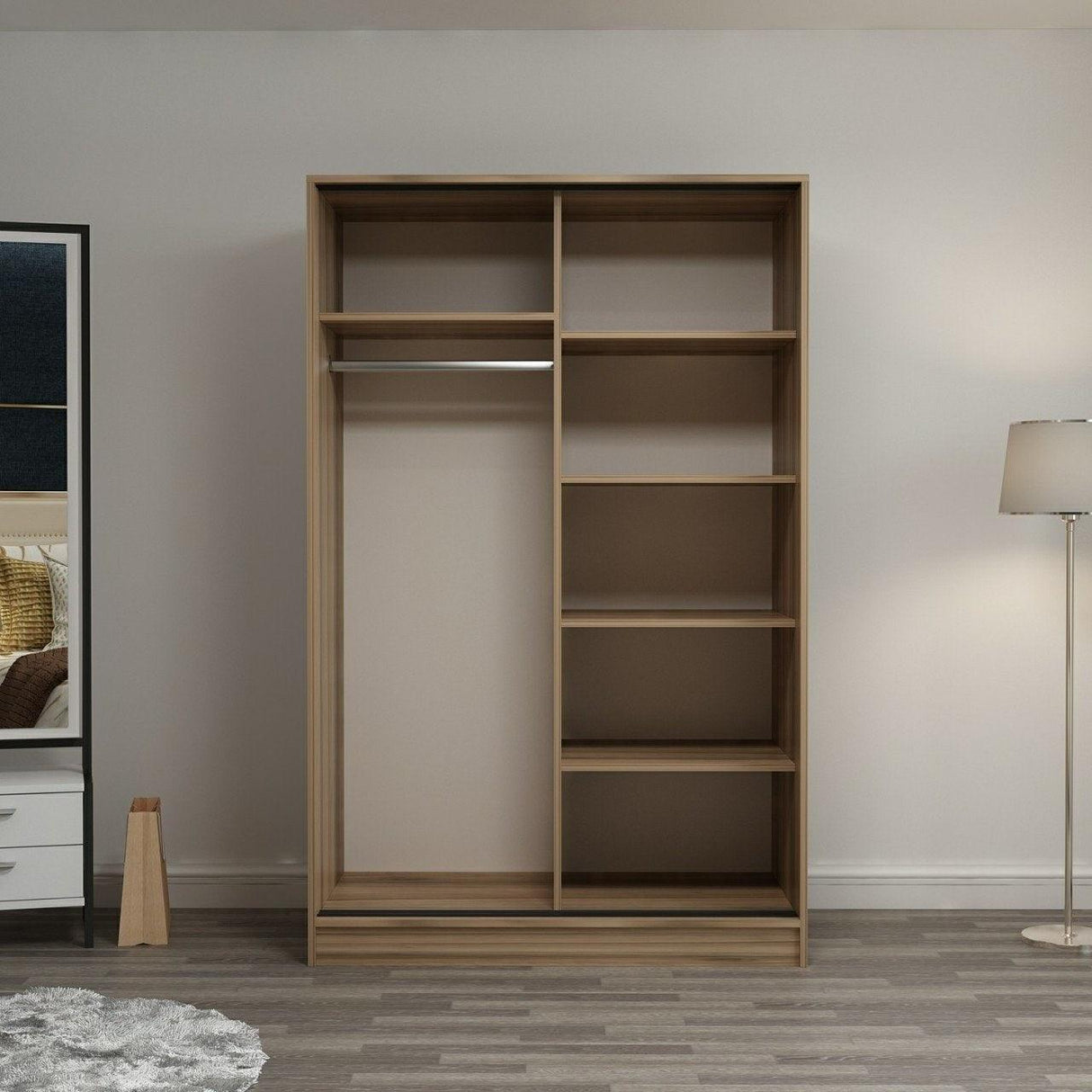 Dulap Haine Kale - 2319, Stejar, 120x210x52 cm