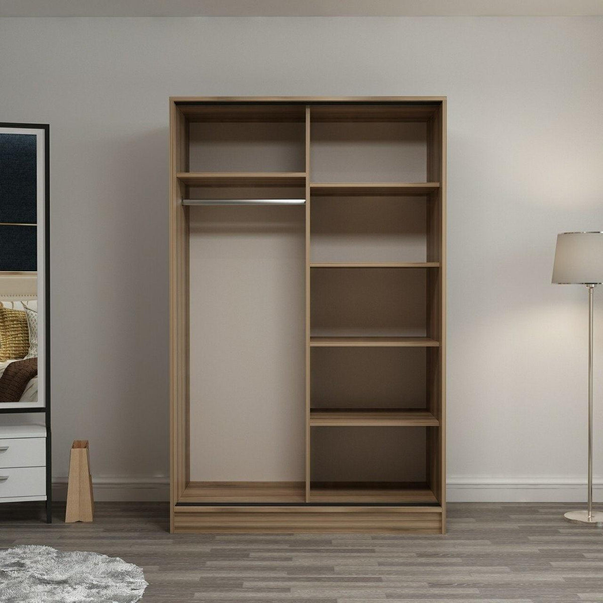 Dulap Haine Kale - 2319, Stejar, 120x210x52 cm