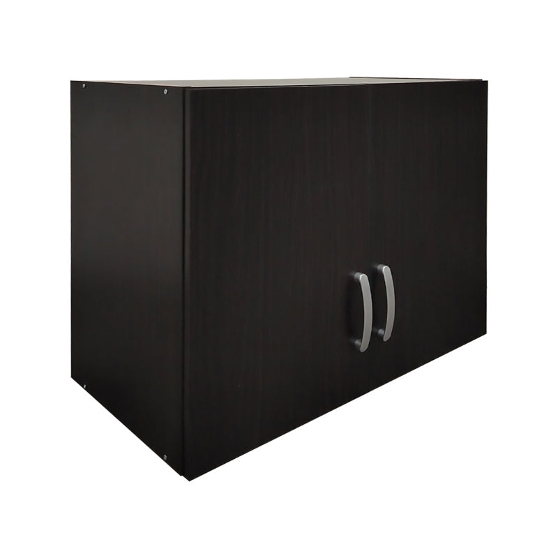Dulap Athos cu 6 usi, sertare si loft, 240x42x240 cm - Nuc